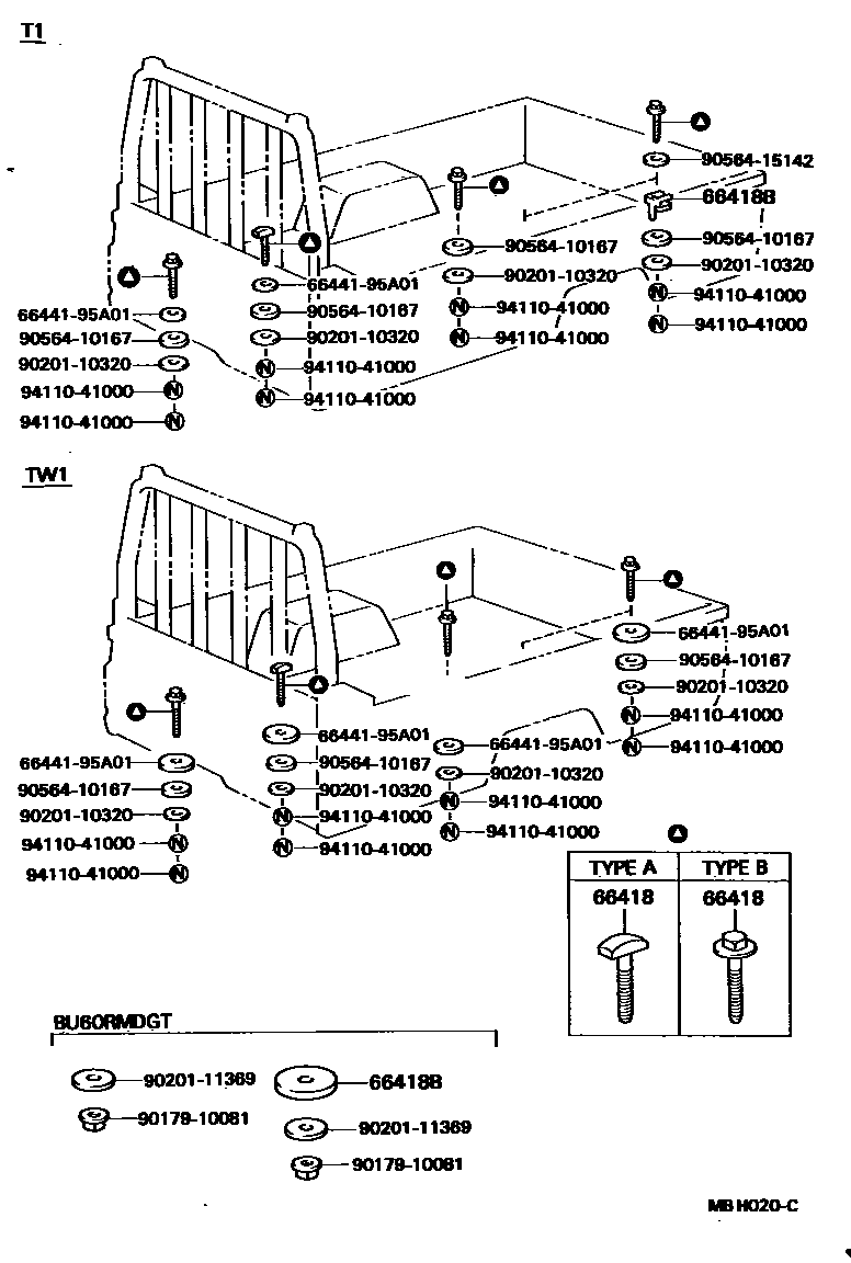 6558 — REAR BODY MOUNTING