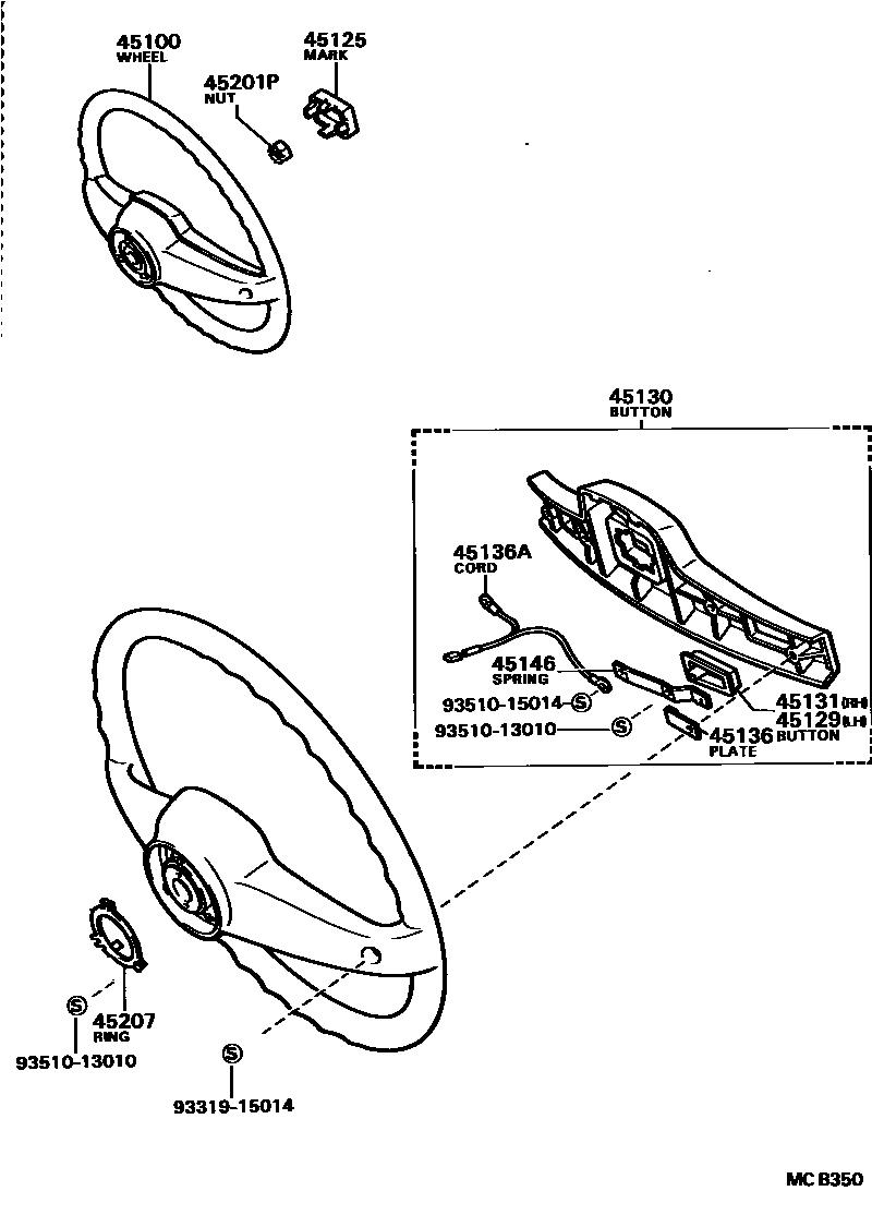 4504 — STEERING WHEEL
