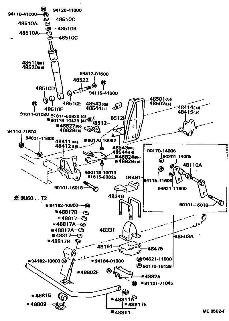 4803 — FRONT SPRING & SHOCK ABSORBER