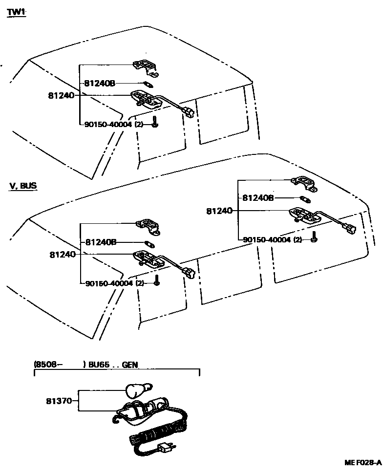 8121 — INTERIOR LAMP