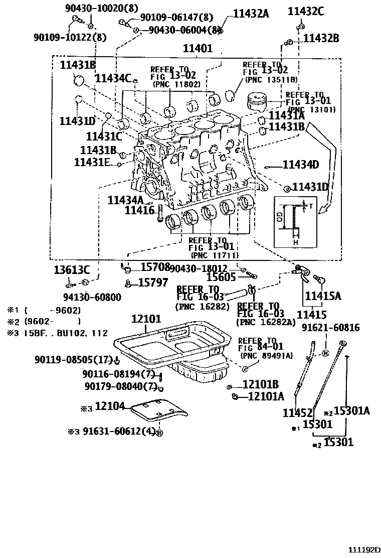 1105 — CYLINDER BLOCK