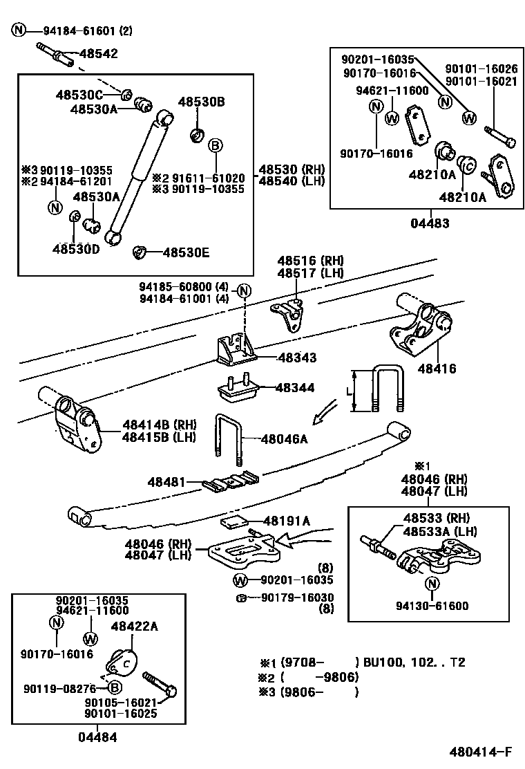 4804 — REAR SPRING & SHOCK ABSORBER