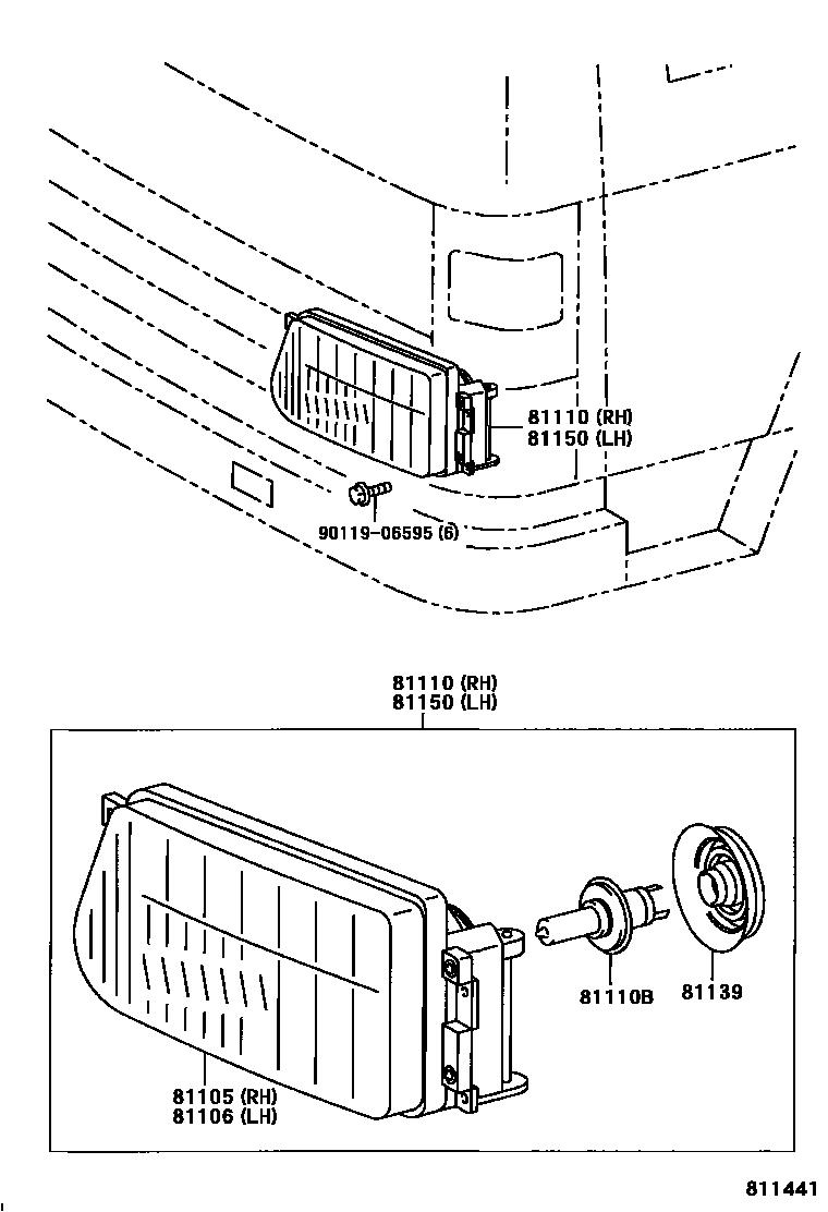 8101 — HEADLAMP