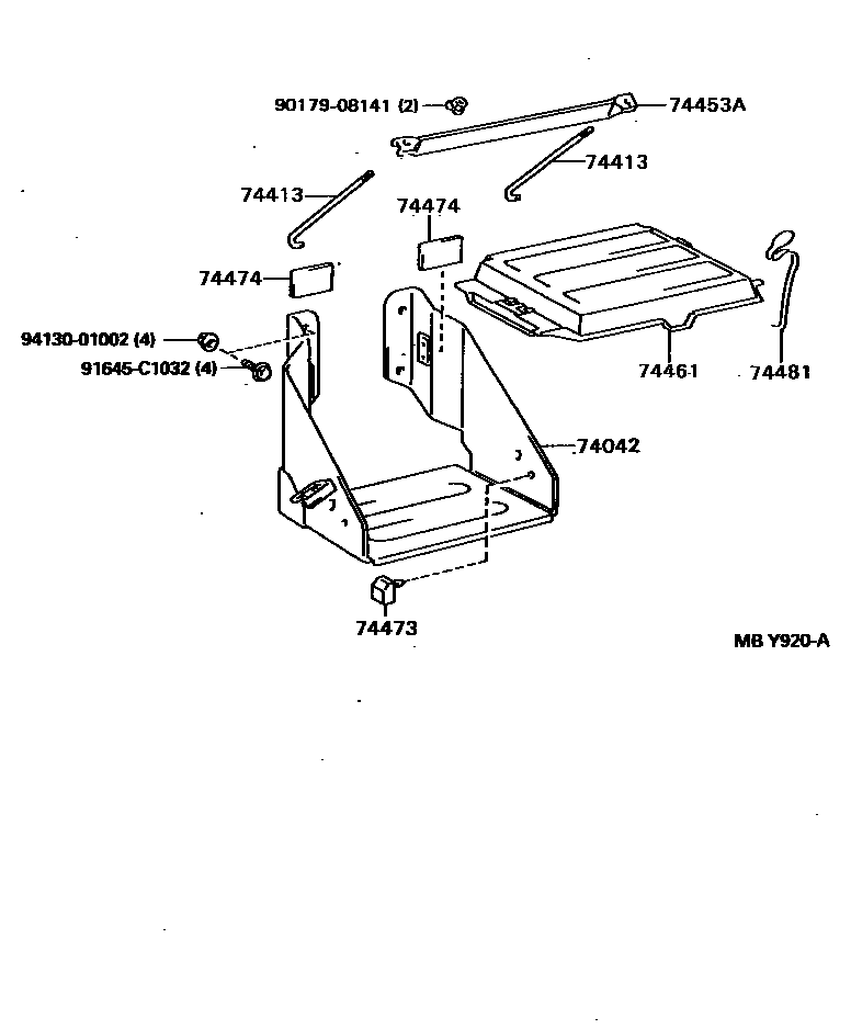 7454 — BATTERY CARRIER