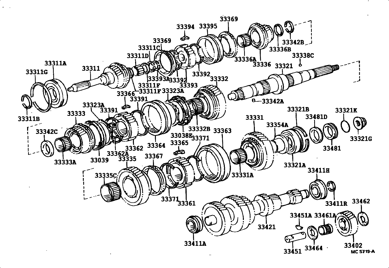 3305 — TRANSMISSION GEAR (MTM)