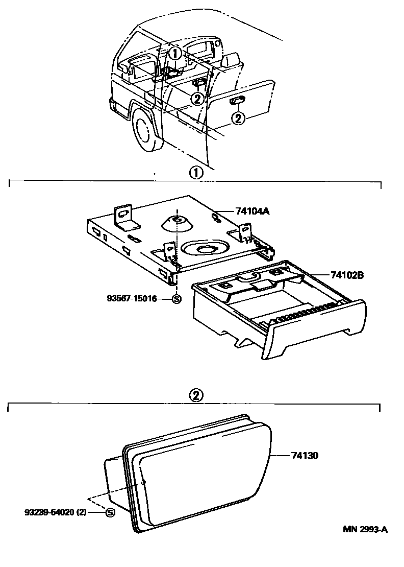 7456 — ASH RECEPTACLE