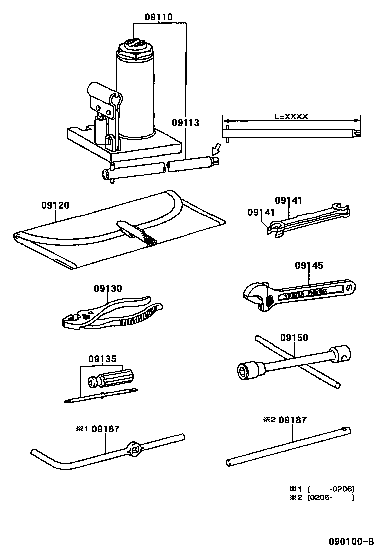 0901 — STANDARD TOOL