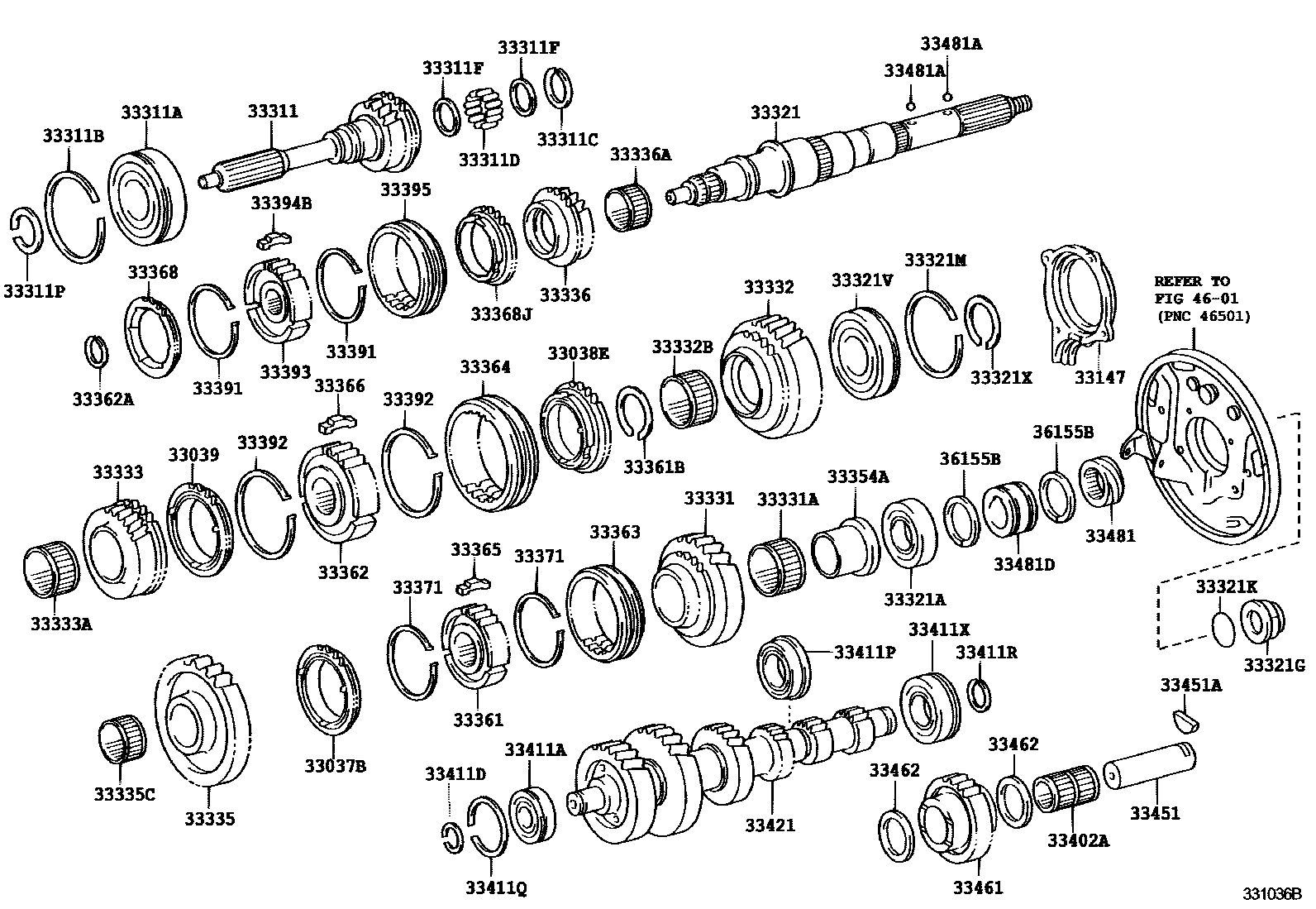 3305 — TRANSMISSION GEAR (MTM)