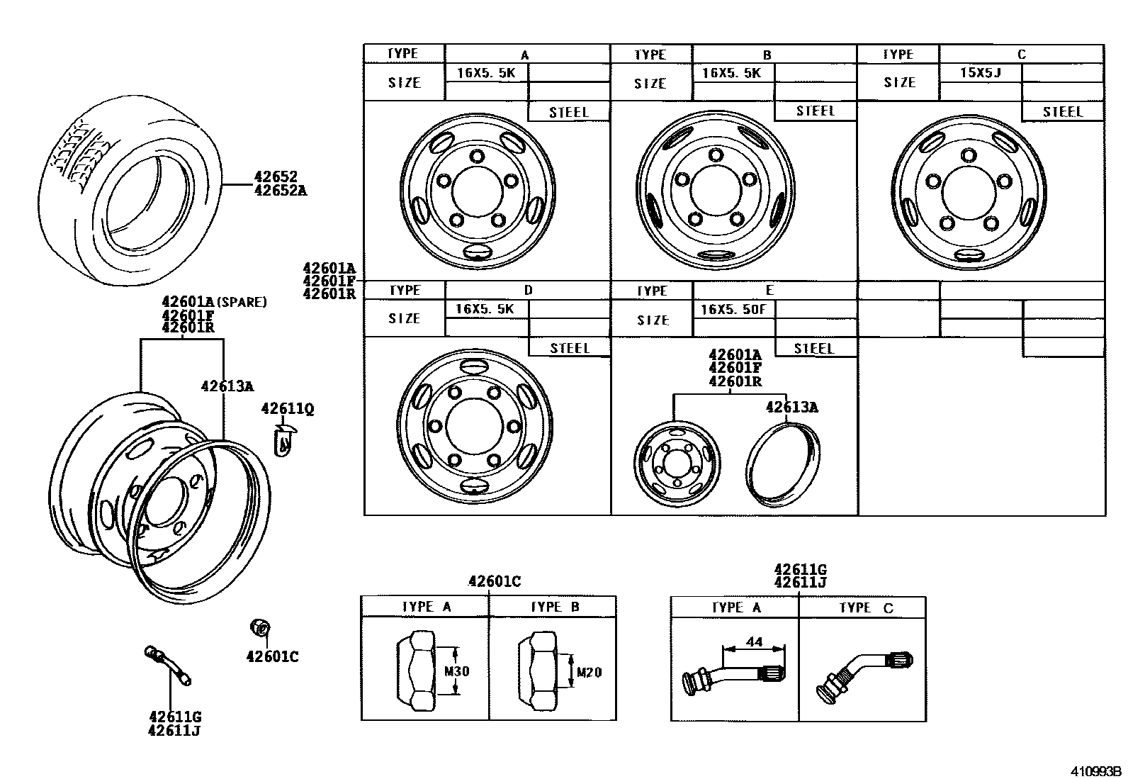 4103 — DISC WHEEL & WHEEL CAP