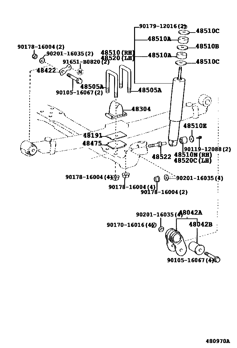 4803 — FRONT SPRING & SHOCK ABSORBER