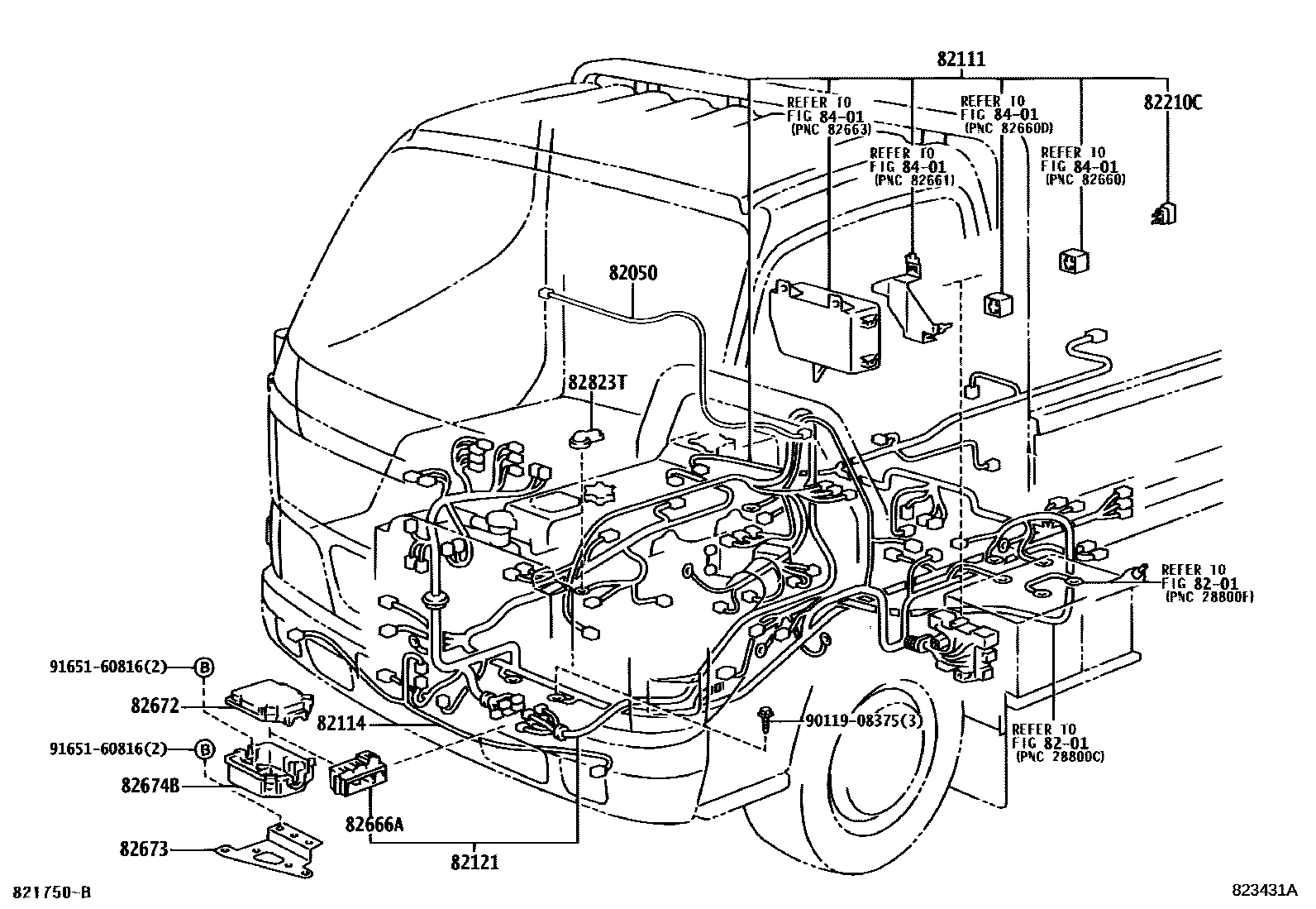 8202 — WIRING & CLAMP