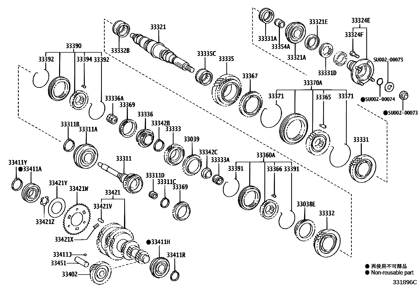 3305 — TRANSMISSION GEAR (MTM)