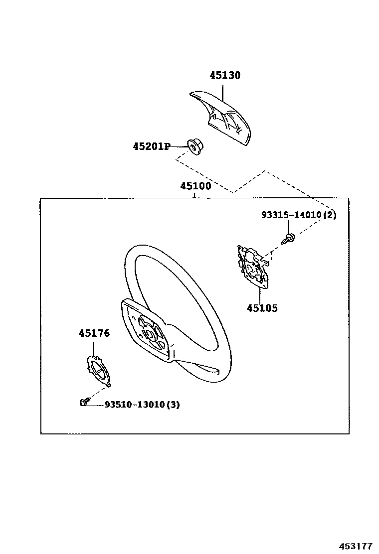 4504 — STEERING WHEEL