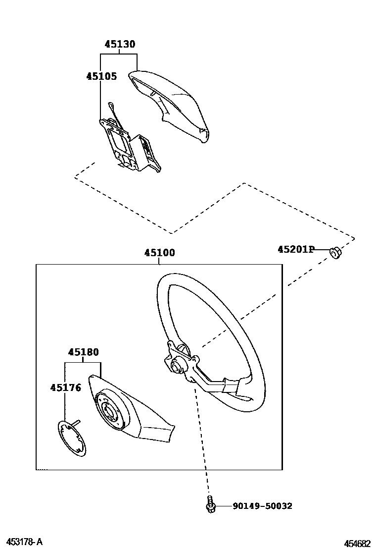 4504 — STEERING WHEEL