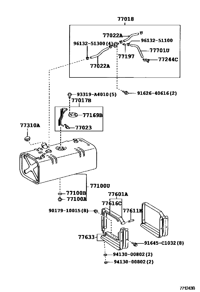 7751 — FUEL TANK & TUBE