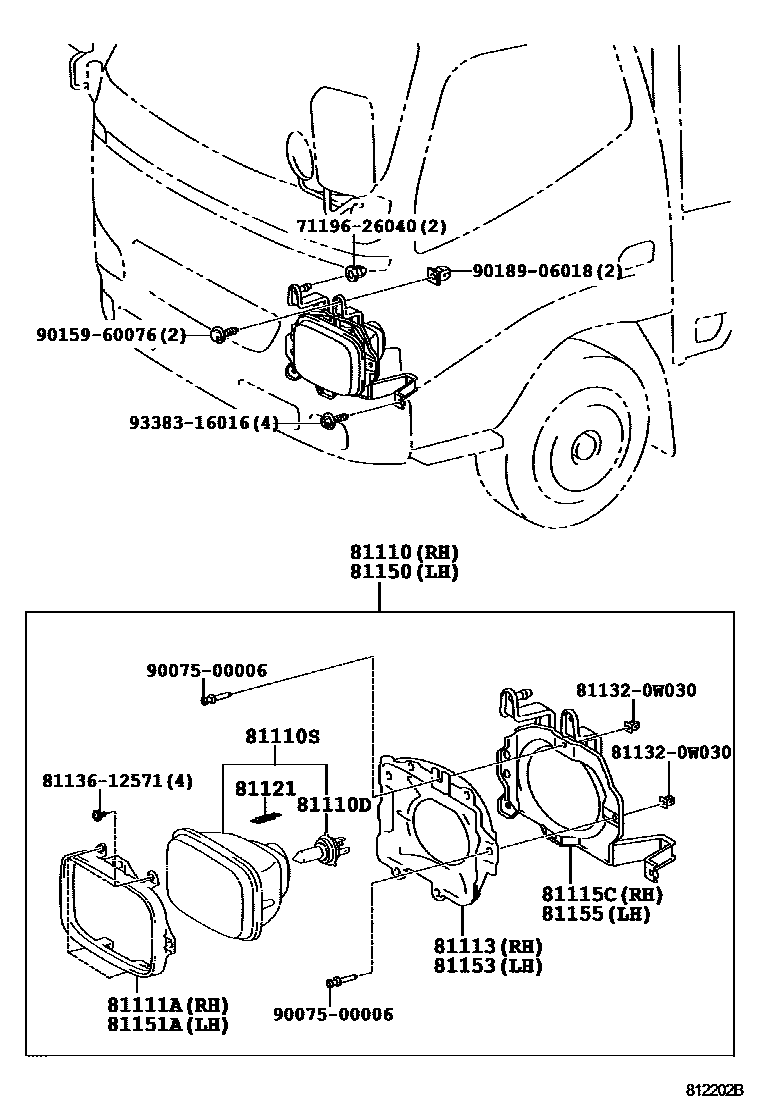 8101 — HEADLAMP