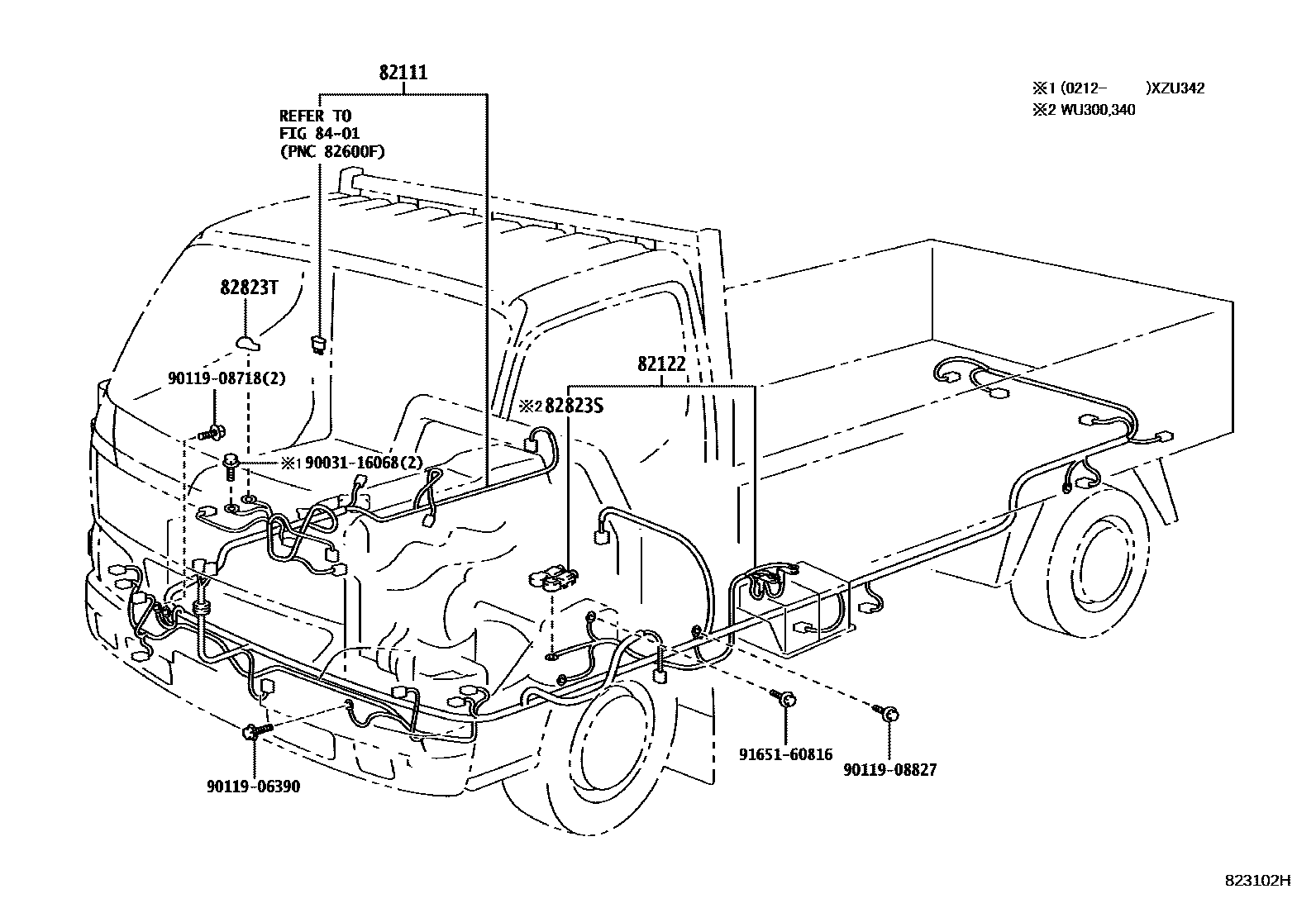 8202 — WIRING & CLAMP