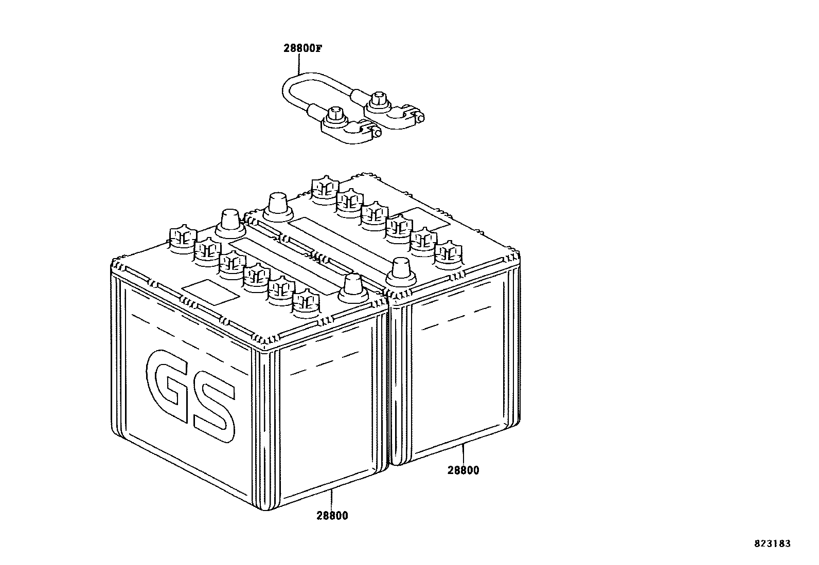 8201 — BATTERY & BATTERY CABLE