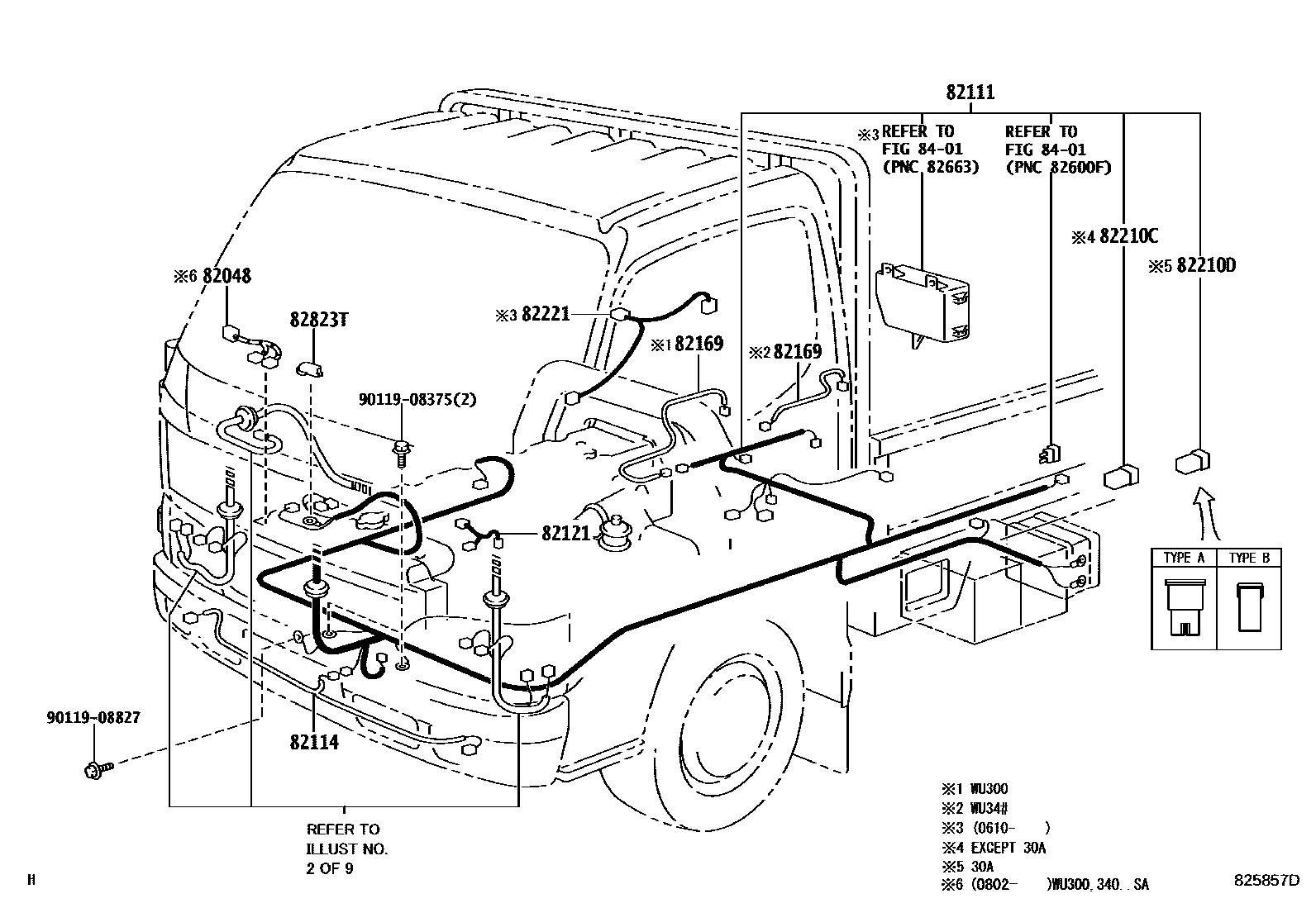 8202 — WIRING & CLAMP