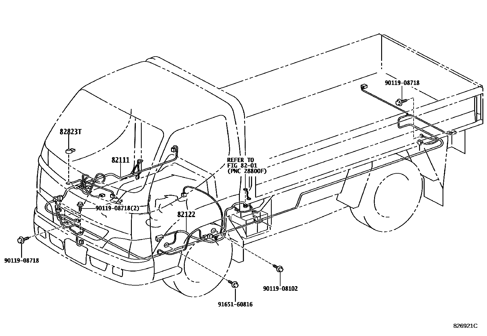 8202 — WIRING & CLAMP