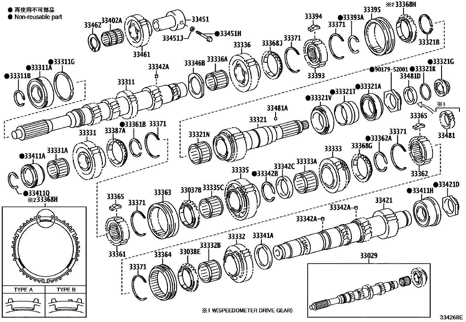 3305 — TRANSMISSION GEAR (MTM)
