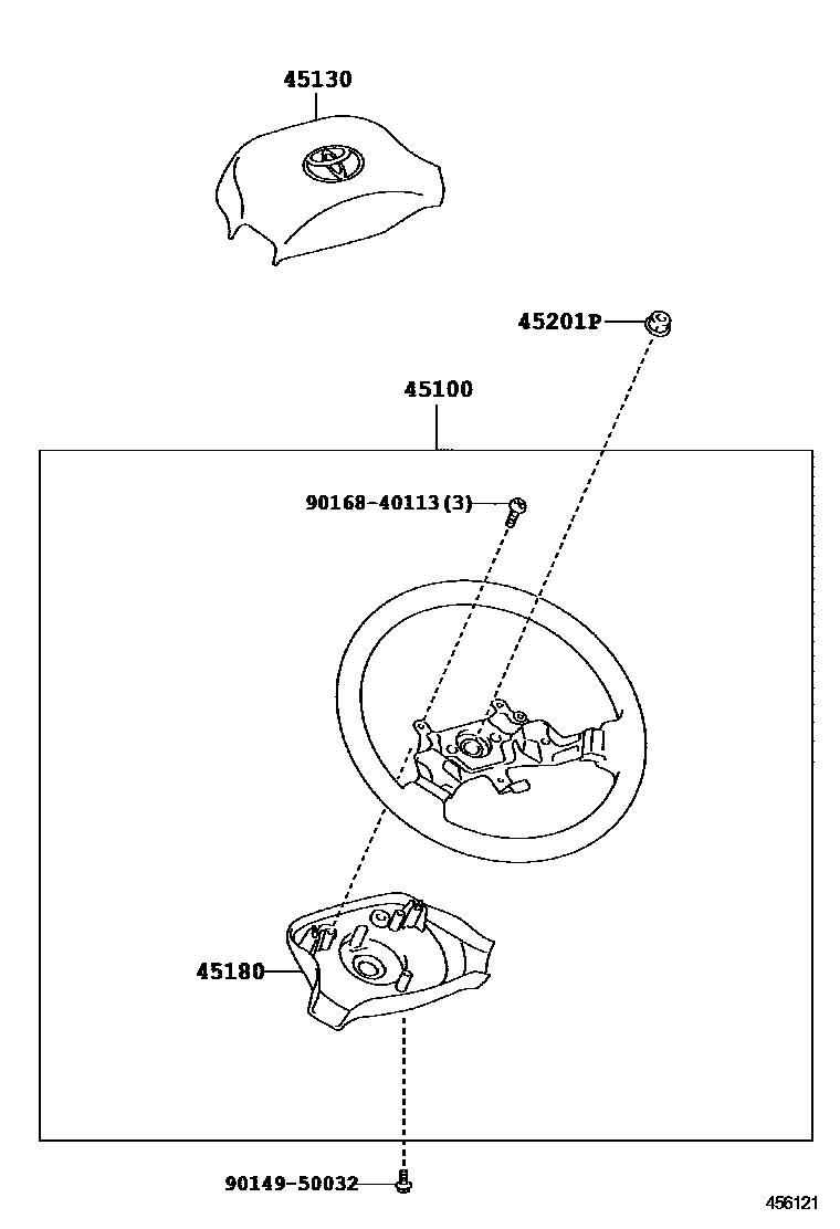 4504 — STEERING WHEEL
