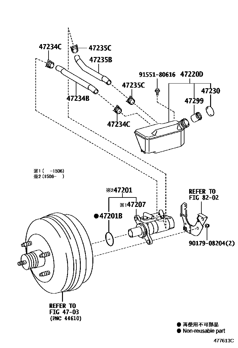 4702 — BRAKE MASTER CYLINDER