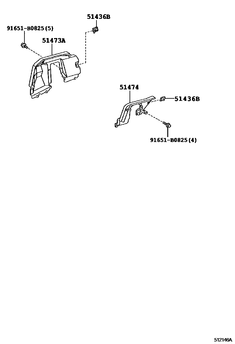 5152 — SUSPENSION CROSSMEMBER & UNDER COVER