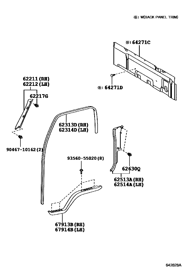 6451 — INSIDE TRIM BOARD