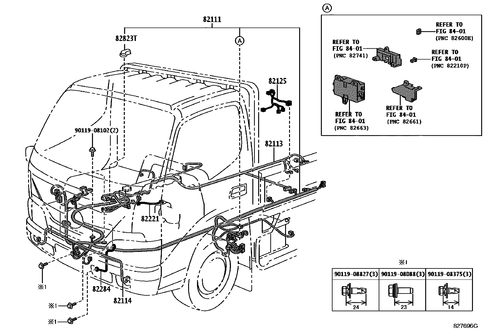 8202 — WIRING & CLAMP