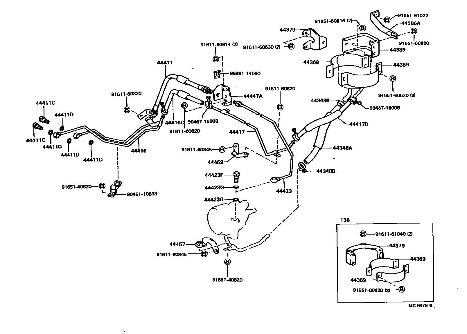 4503 — POWER STEERING TUBE
