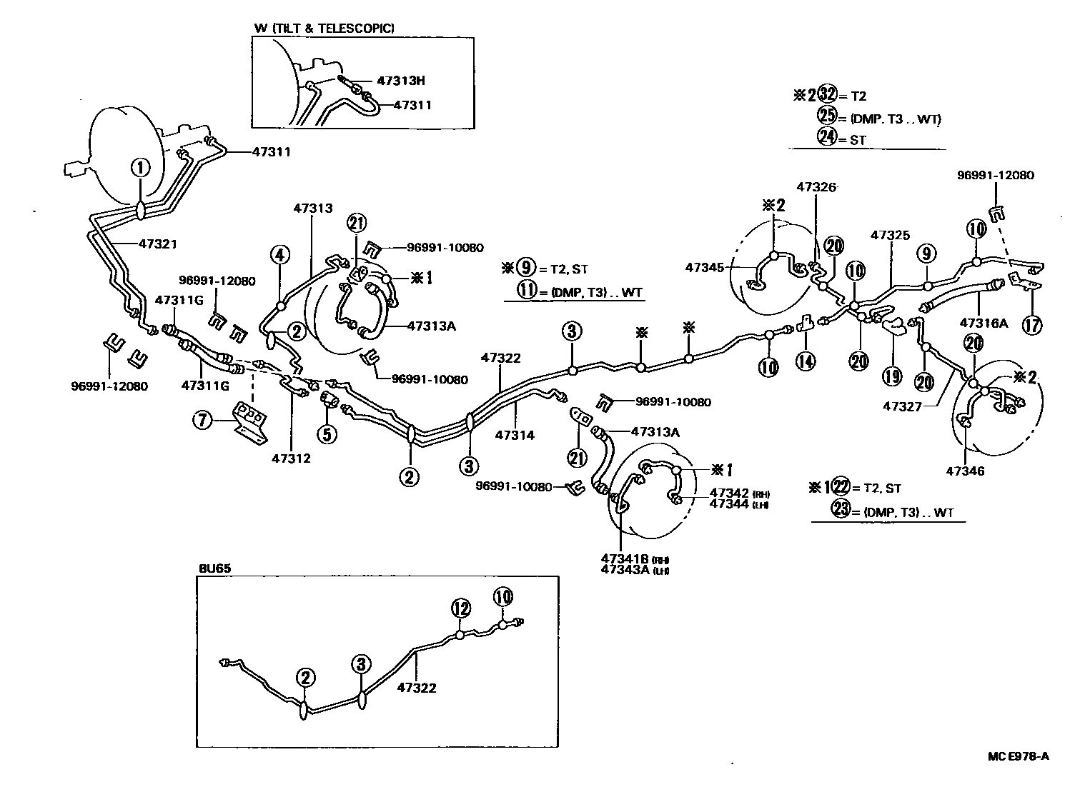 4708 — BRAKE TUBE & CLAMP