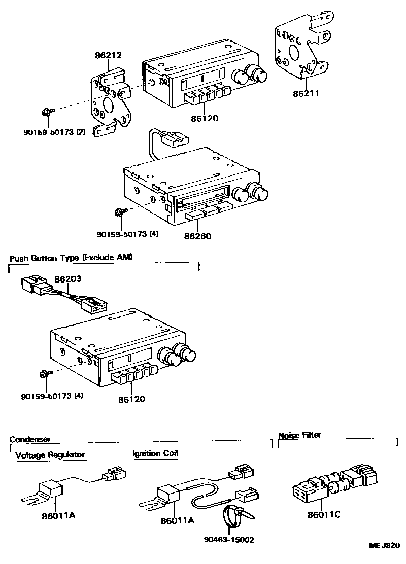 8601 — RADIO RECEIVER & AMPLIFIER & CONDENSER