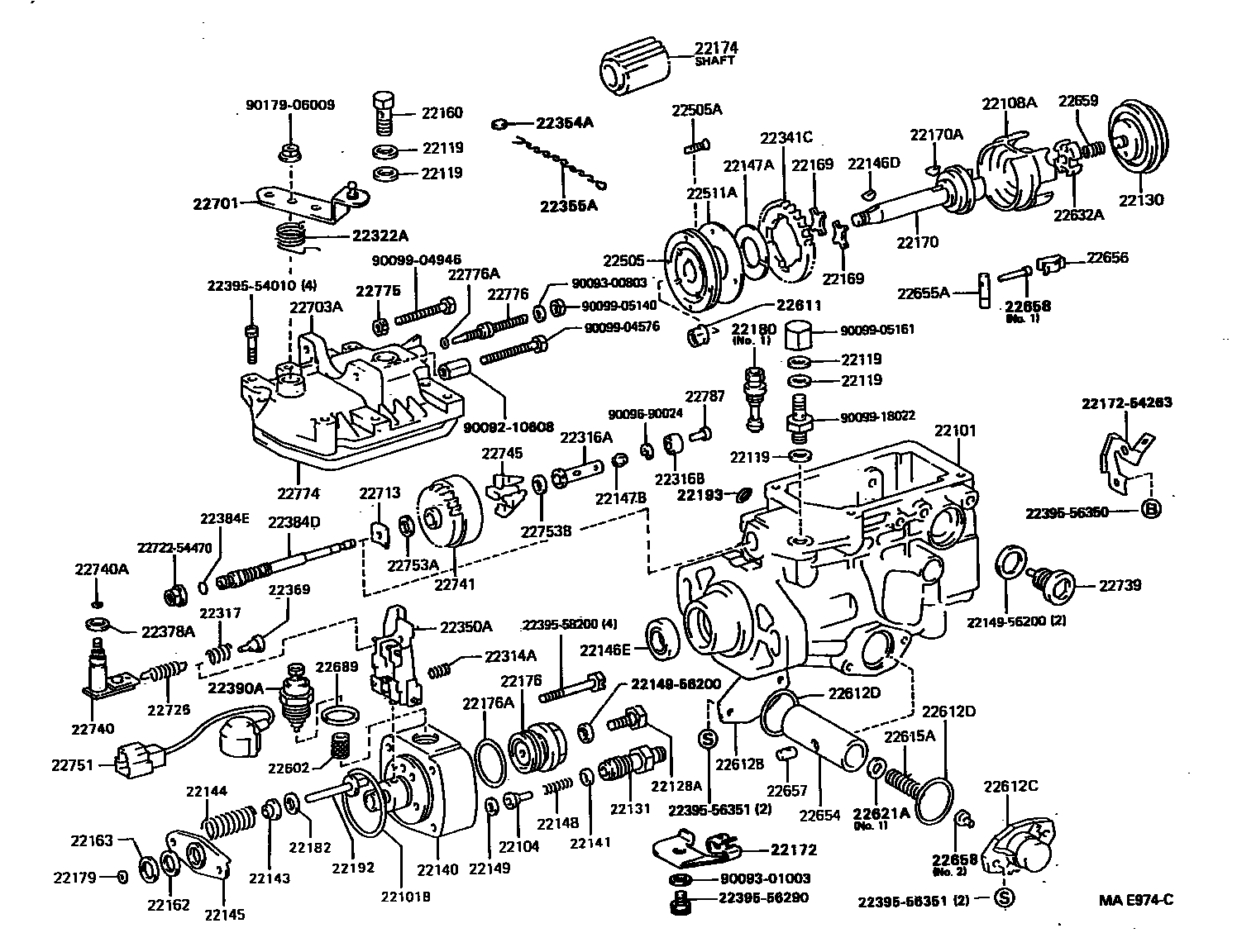 2203 — INJECTION PUMP BODY