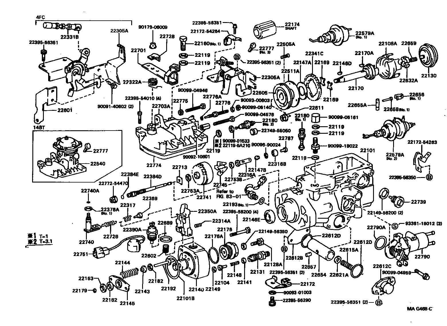 2203 — INJECTION PUMP BODY