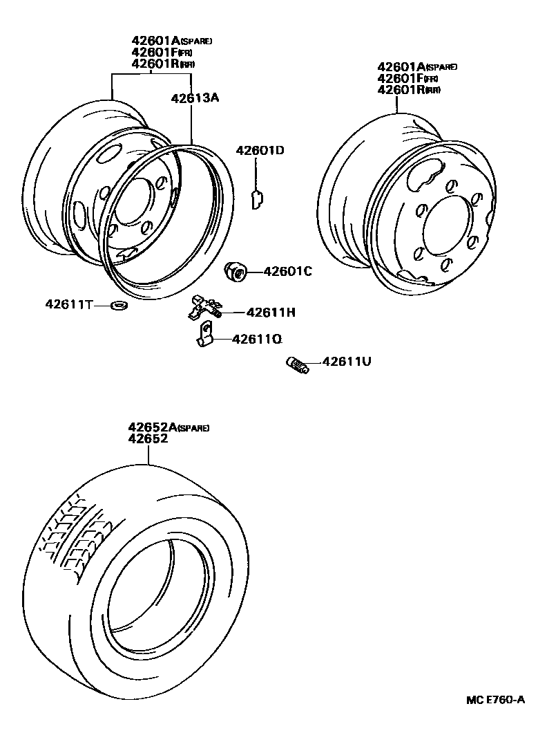 4103 — DISC WHEEL & WHEEL CAP