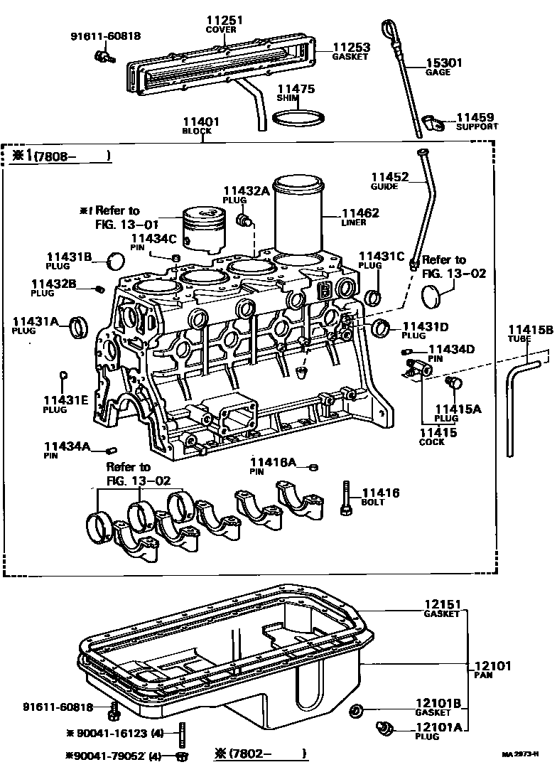 1105 — CYLINDER BLOCK