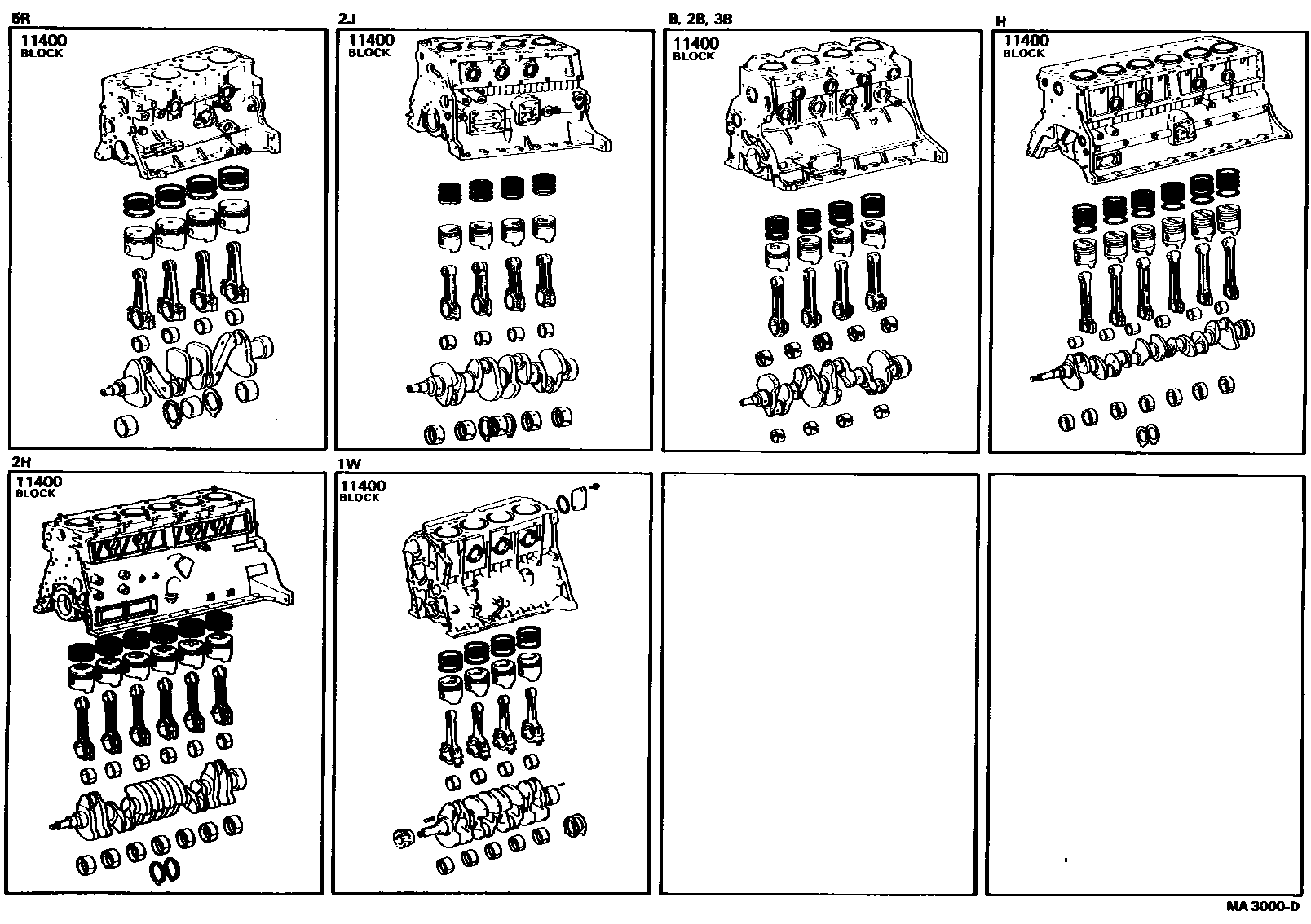 1102 — SHORT BLOCK ASSEMBLY