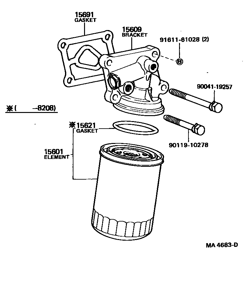 1502 — OIL FILTER