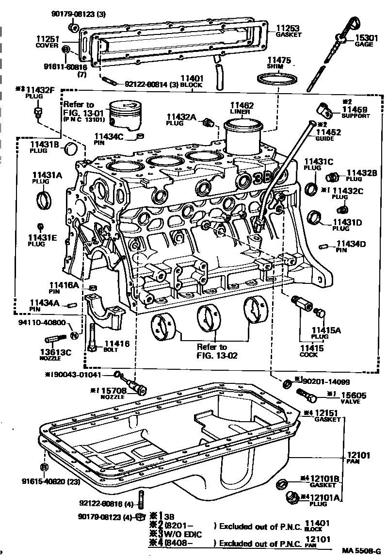 1105 — CYLINDER BLOCK