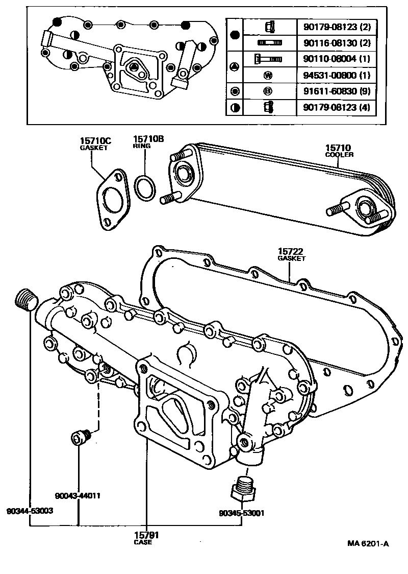 1503 — ENGINE OIL COOLER