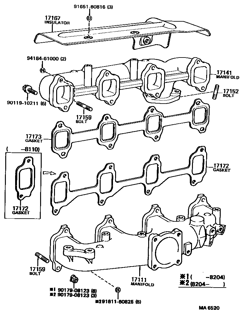 1701 — MANIFOLD
