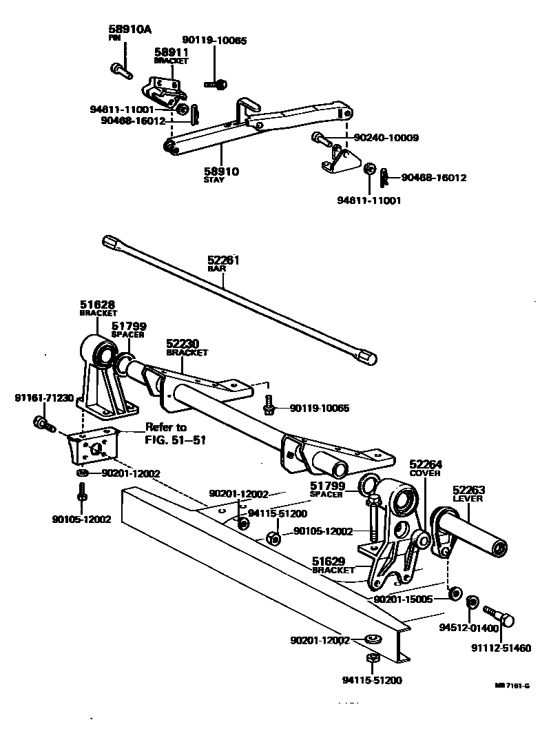5251 — CAB MOUNTING & BODY MOUNTING