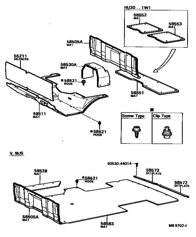 5854 — FLOOR MAT & SILENCER PAD