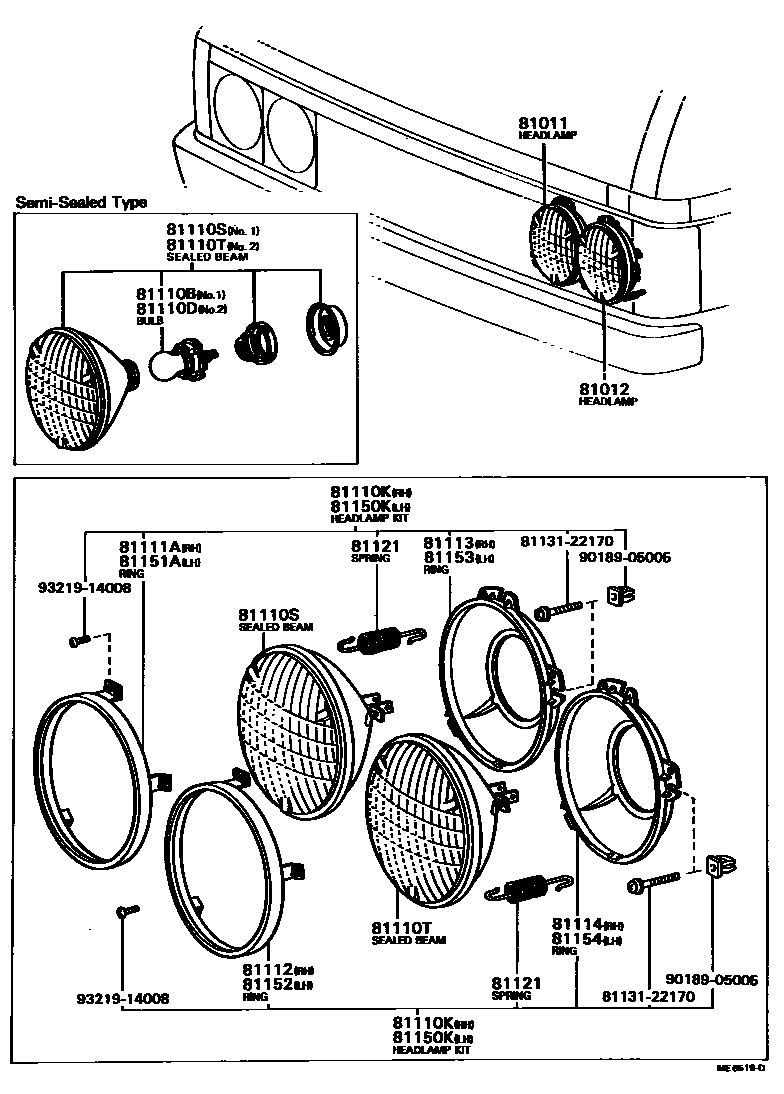 8101 — HEADLAMP