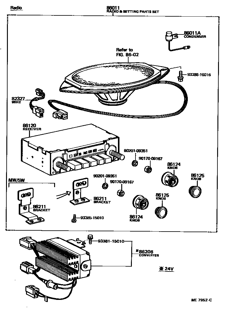 8601 — RADIO RECEIVER & AMPLIFIER & CONDENSER