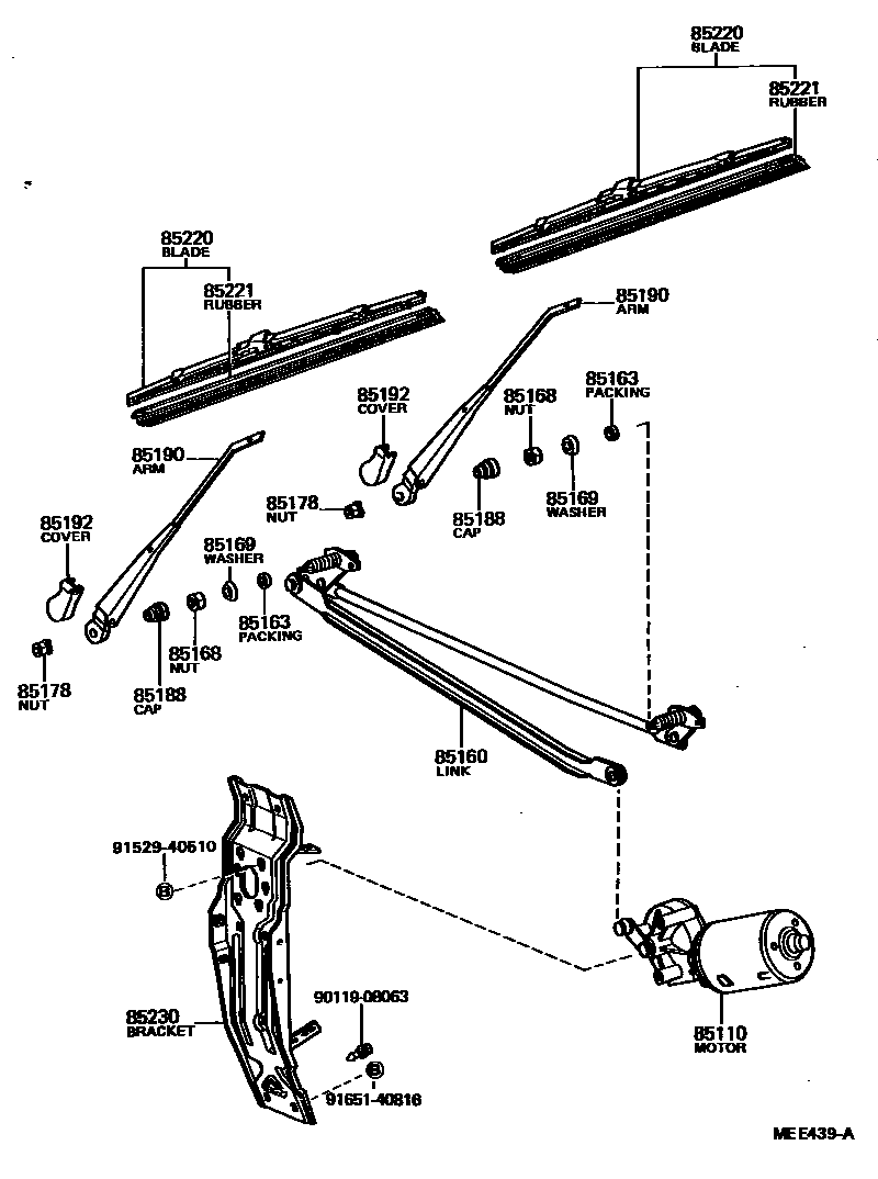 8501 — WINDSHIELD WIPER