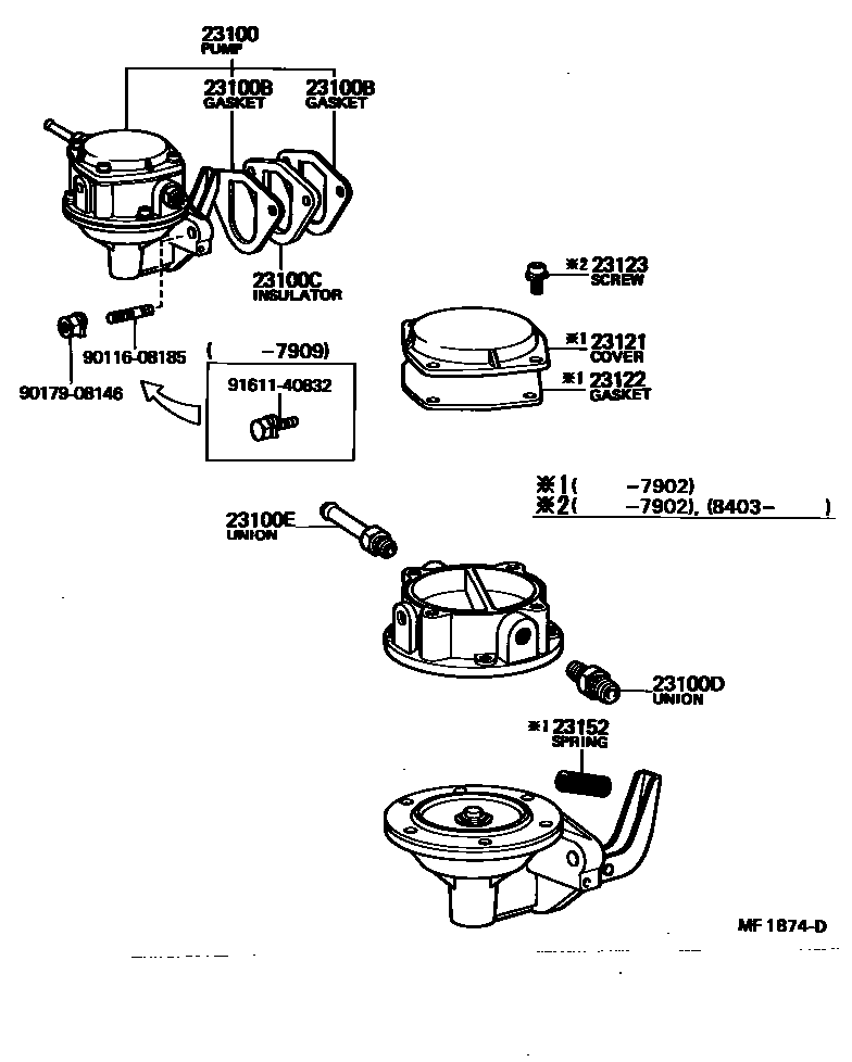 2301 — FUEL PUMP & PIPE