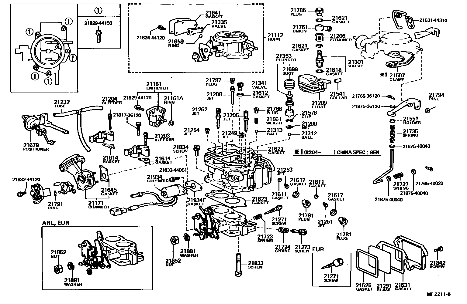 2103 — CARBURETOR