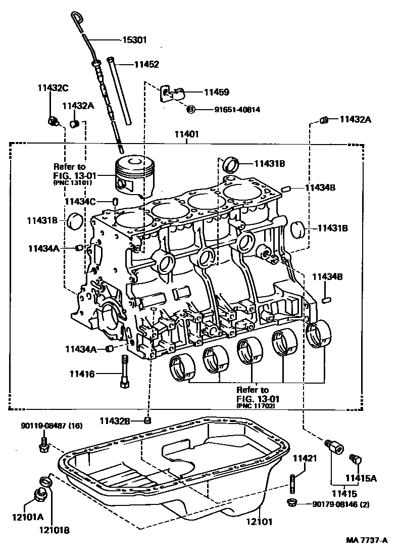 1105 — CYLINDER BLOCK